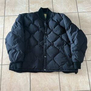 Men's Vintage Cabelas Goose Down Quilted Jacket